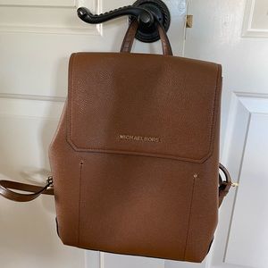 Micheal Kors backpack. Never used. Camel color.